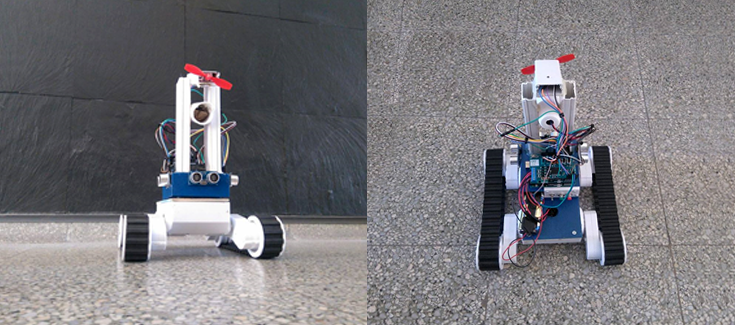Estudantes de Engenharia de Sistemas desenvolvem robô bombeiro