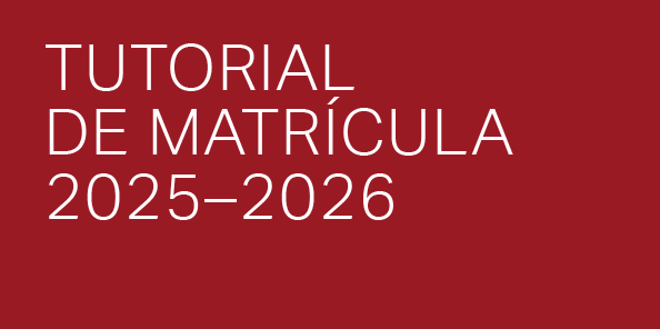 Tutorial de Matrícula 2025-26