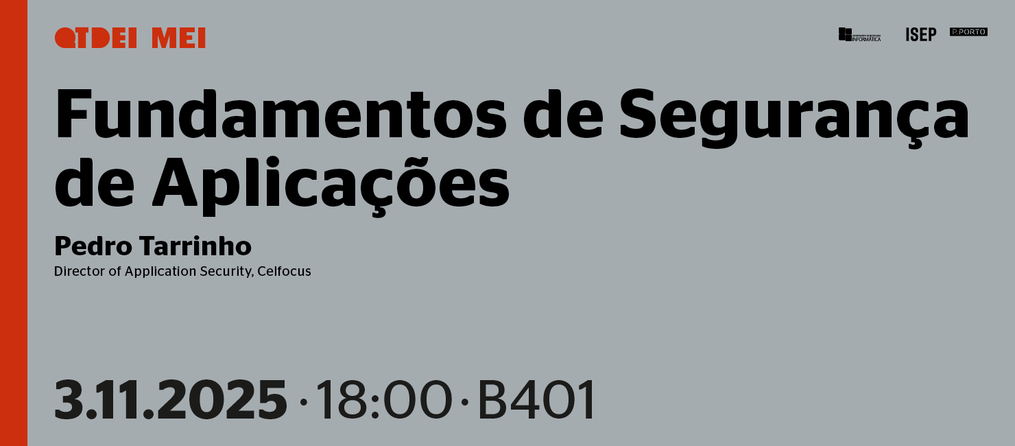 QTDEI: Fundamentos de Segurança de Aplicações