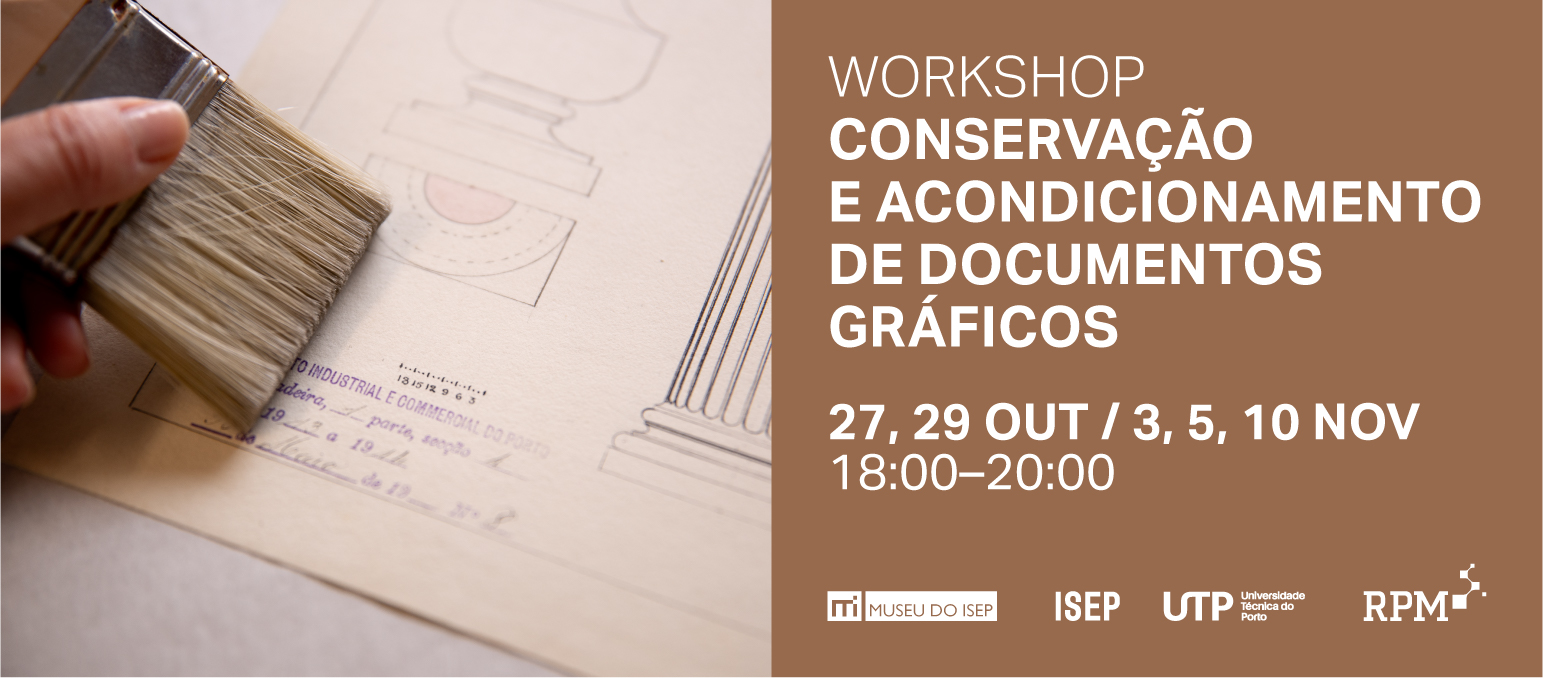 Workshop de conservação e acondicionamento no Museu do ISEP