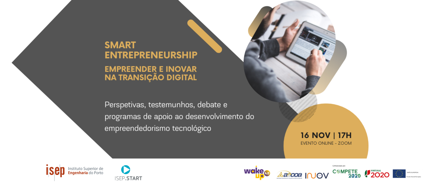 ISEP.Start promove seminário: Smart Entrepreneurship