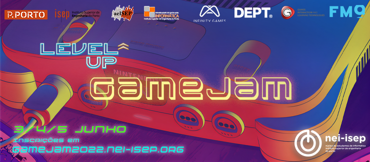 Evento Level Up! - Game Jam no ISEP