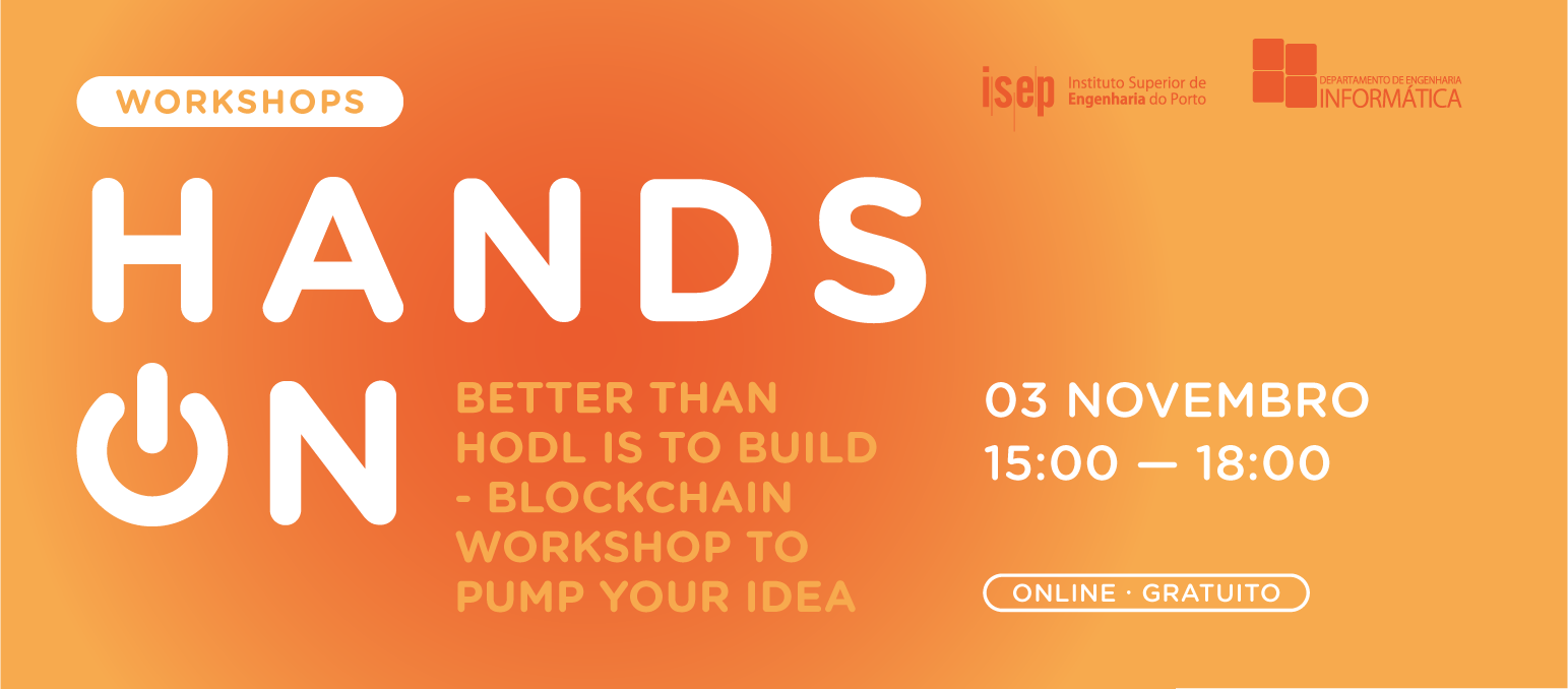 Hands-On: Better than Hodl is to Build - Blockchain workshop to pump your idea