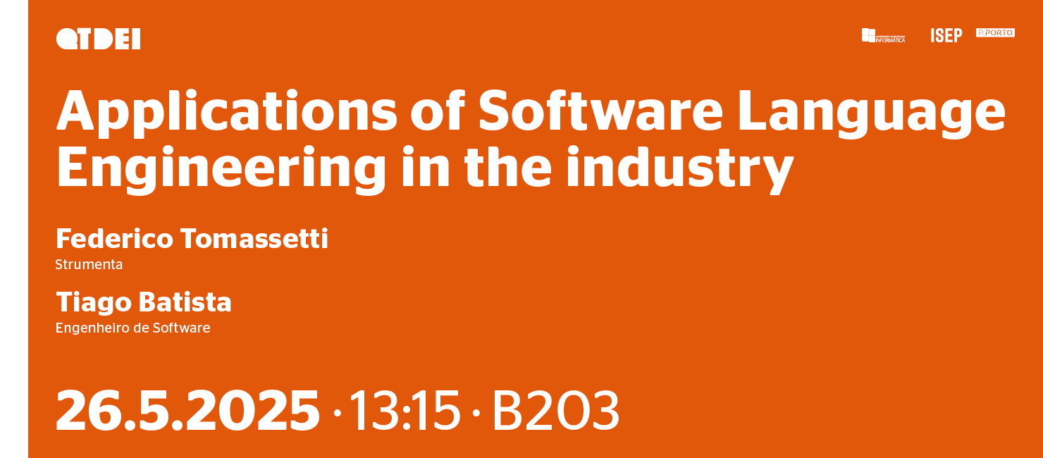 QTDEI: "Applications of Software Language Engineering in the industry"