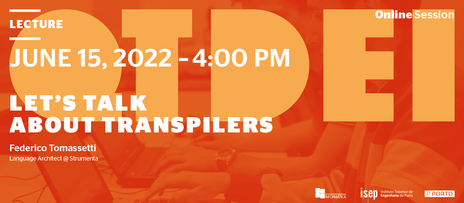 QTDEI Palestra: Let's talk about transpilers